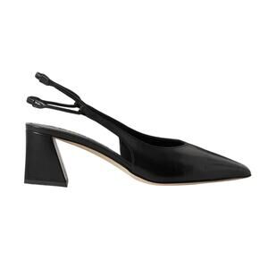 Aeyde Sleek Black Polly Slingback Pumps Size 35.5 EU / 5.5 US